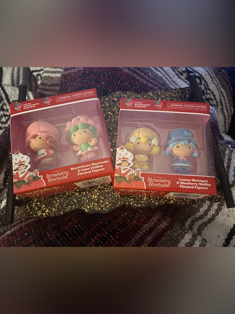Strawberry Shortcake Flocked Figurine Bundle